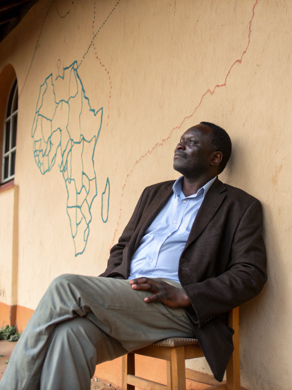 Portrait of Dr. Kofi Mensah, chairperson for Save AfroFest
